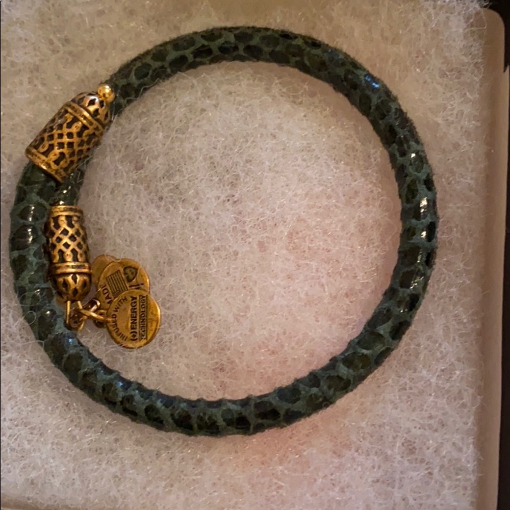 ALEX and ANI Snake Skin Bracelet